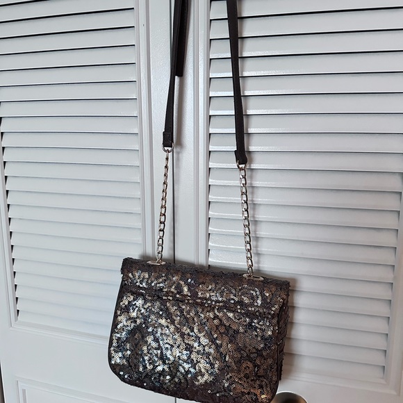 Deluxe Lux Sequin Evening Bag - Picture 3 of 13